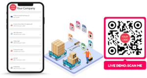 QR code and Shortlink for delivery and installation - DocDrag Platform