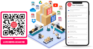 QR code and Shortlink for Packaging and labeling - DocDrag Platform