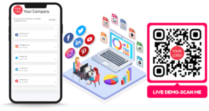 QR code generator and Shortlink generator for marketing - social media - DocDrag