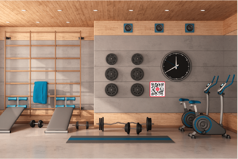 QR code generator for Gyms & Wellness Studios - DocDrag