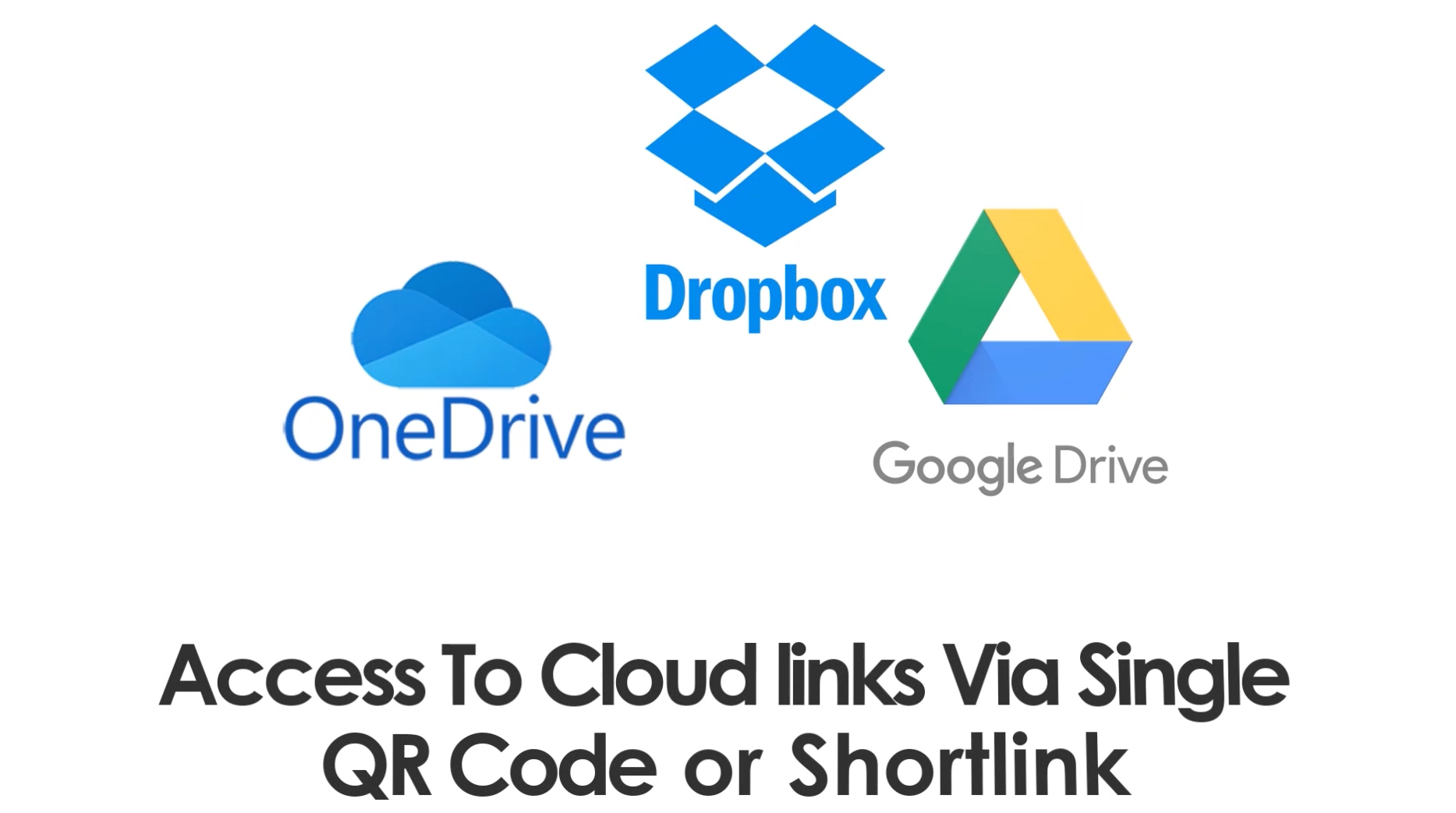 QR code for Cloud links - DocDrag
