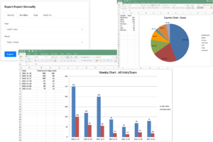 Excel QR code reporting