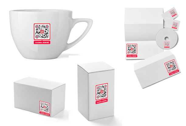 How to use QR code for product